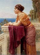 John William Godward Belvedere china oil painting reproduction